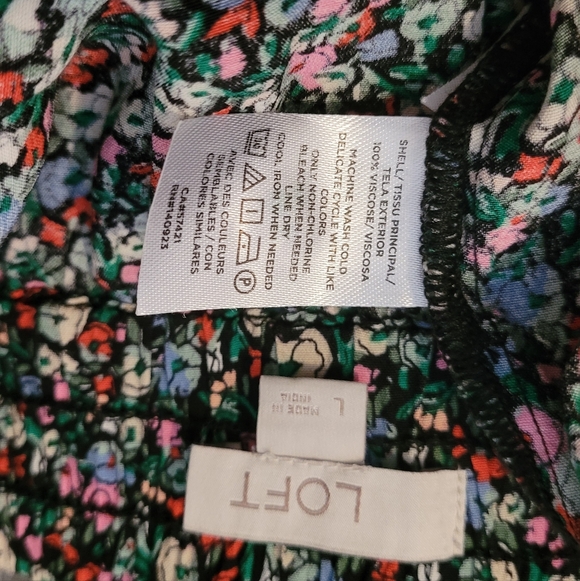 Loft Floral Mini Skirt - Picture 5 of 5